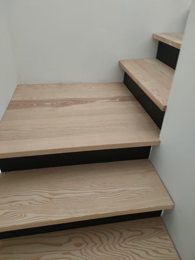 Escalier quart tournant