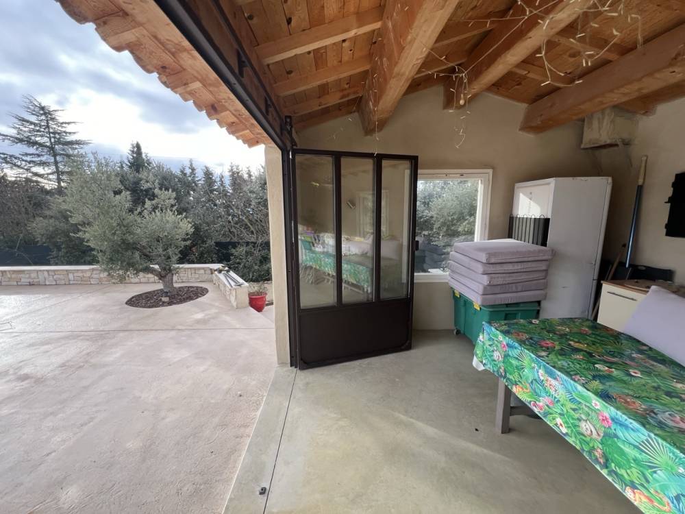 Verrière accordéon à Mérindol - Grande