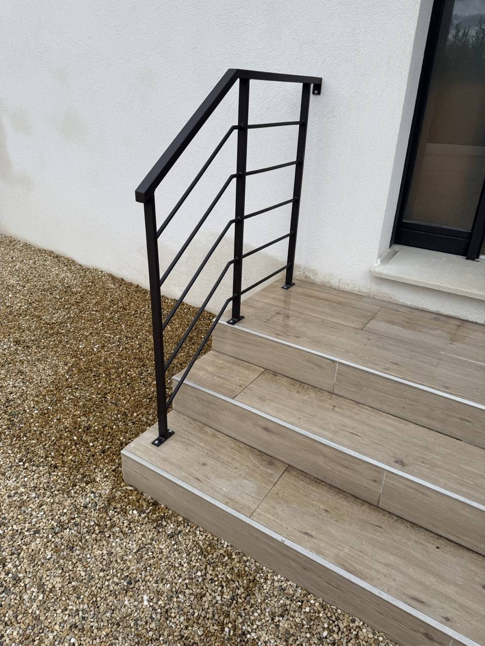 Garde-corps, thermolaqué, à Ventabren - Grande