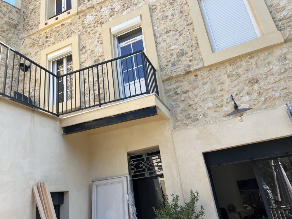 Garde-corps thermolaqué à Saint Cannat - Grande