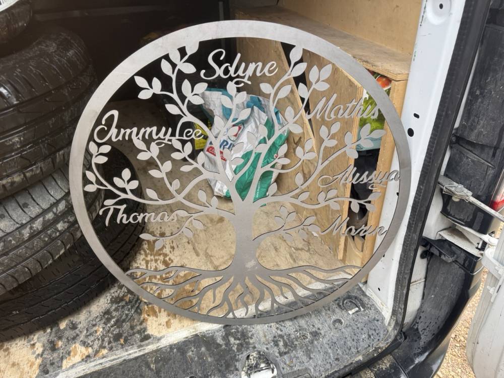 Arbre de vie, finition brute à Cavaillon - Grande